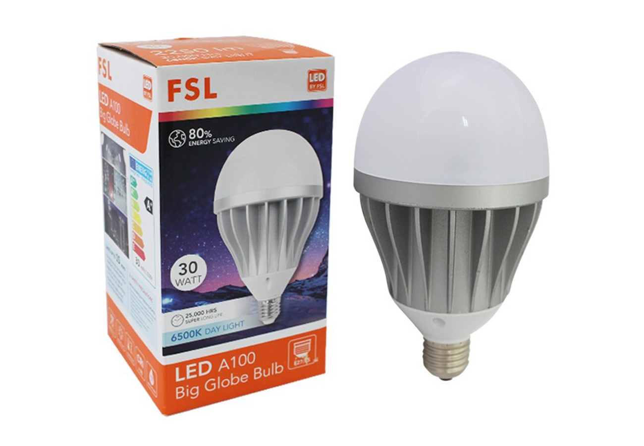 หลอดไฟไฮเบย์ LED FSL 30W (วอร์มไวท์)