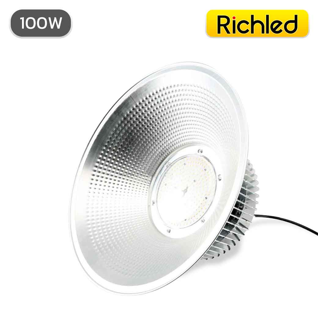 โคมไฮเบย์ LED รุ่น PLUS 100W (เดย์ไลท์) ยี่ห้อ RICHLED