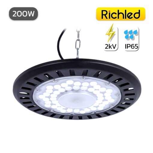 โคมไฮเบย์ LED 200w RICHLED UFO AIR SERIES